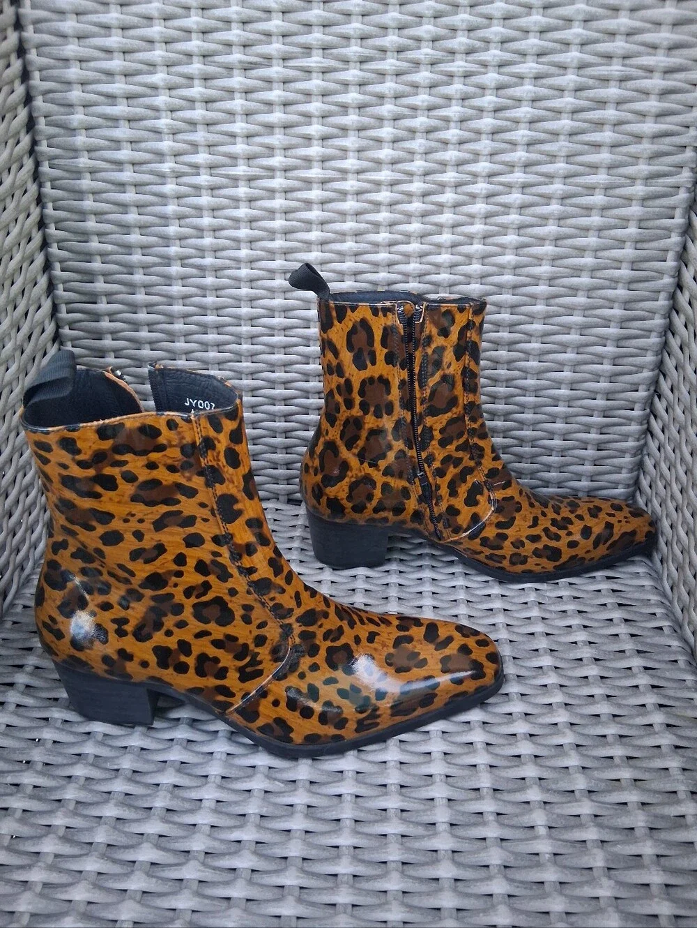NEW OSSTONE Ankle Boots - Brown/Black